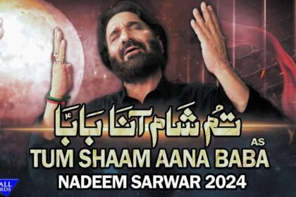 Nadeem sarwar, nadeem sarwar noha lyrics, tum sham anan baba